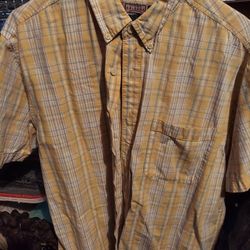 Vintage Arizona Jean Company Button Up Plaid Shirt