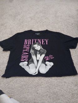 Britney Spears Baby One More Time Black Classic Vintage Concert T-shirt Medium 