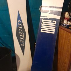 2 Fair Condition Snowboard