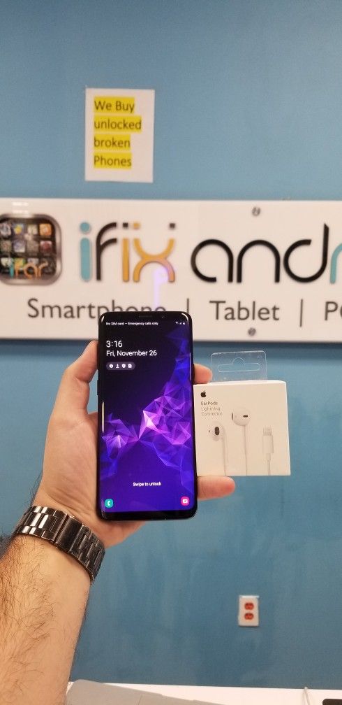 Unlocked Samsung S9 Plus , 64Gb