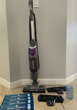 Bissell Symphony Pet Steam Mop and Steam Vacuum Cleaner for Hardwood and Tile Floor 