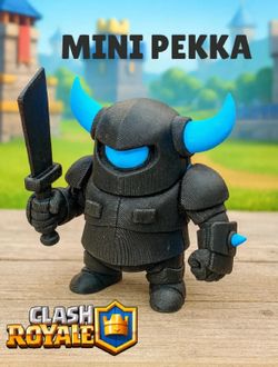 Mini Pekka From The Game Clash Royal