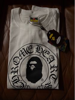 Bape x Chrome Heart tee