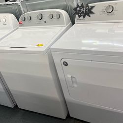 Whirlpool set washer 3.8 cu ft and dryer 7 cu ft