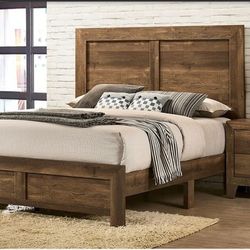 QUEEN BED FRAME MATTRES SOLD SEPARATELY NEW IN BOXSPRING REQUIRED ☎️ 1714586,2564 