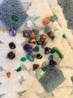 Mixed Tumbled Crystals and Gemstones Collection