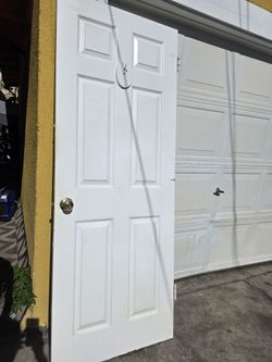 White door 6 panel
