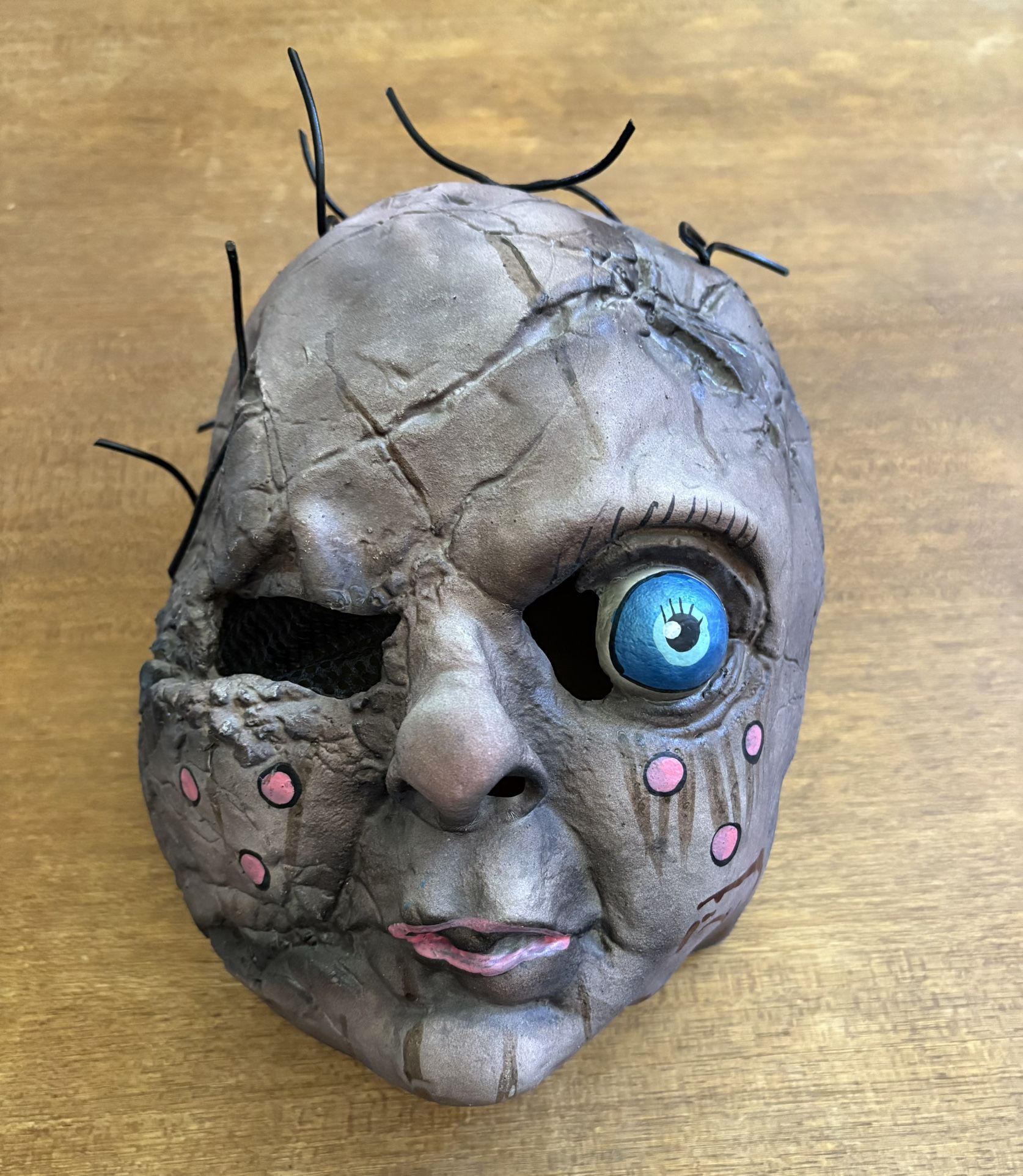 Toxic Robot Boy Halloween Mask Premium Latex $69.99 Adult