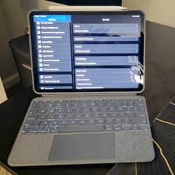 iPad 11" 3rd Gen (W/ Apple Pencil 2nd Gen/ Logitech Combo Touch Case)