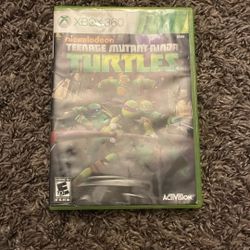 TMNT 2012 Xbox 360 Game