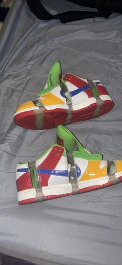 Nike Dunk High Multicolor Sneakers