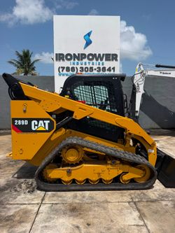 2019 Caterpillar 289D Skid Steer Loader - High Flow- Enclosed Cab A/C & heater