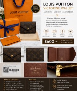 Louis Vuitton Victorine Wallet