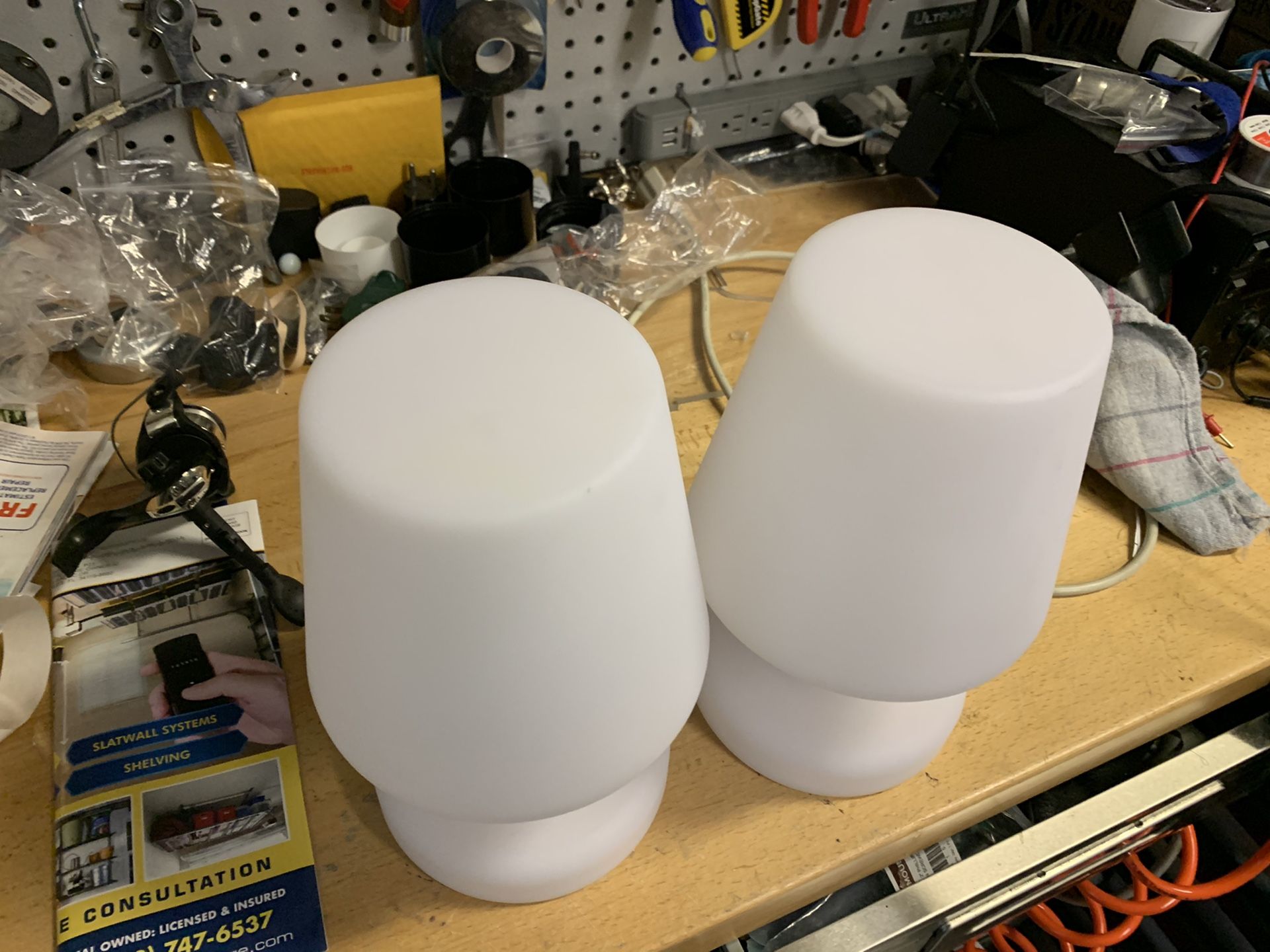 Set of 2 outdoor lights