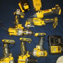Dewalt Cordless Tools & Bag