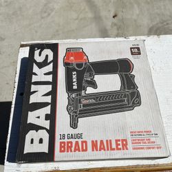 Banks Brad Nailer 18 Gauge 