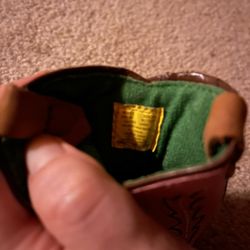 John Deere infant boots
