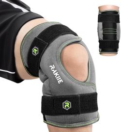 Innovative Knee Ice Pack Wrap, Natural Fit Ice Packs for Injuries Reusable, Knee Joints Protection & More Comfortable, Bendable Cold Compress Therapy 