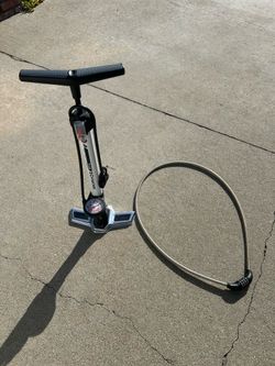 Schwinn High Flow Hand Air Pump and Master Combination Lock