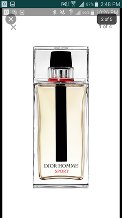 DIOR HOMME SPORT EAU DE TOILETTE Size 3.4 oz 100% real brand I guaranteed
