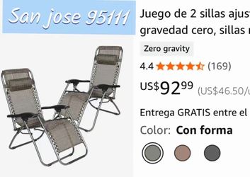 Sillas reclinables