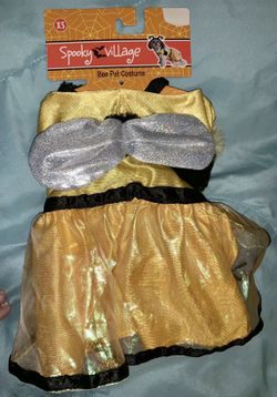 Halloween Dog costume. Bee. Various sizes. New
