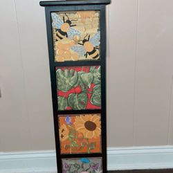 Hand Painted Cabinet 