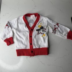 Vintage Baby Disney Mickey Mouse Sweater