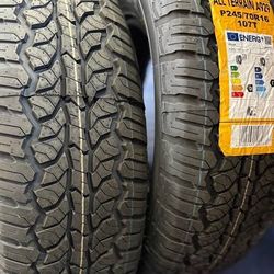 245/70/16 All Terrain New Set Of Tires 
