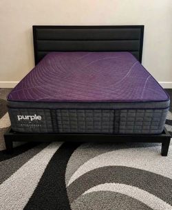Purple Rejuvenate Plus – Queen Mattress Like New – Luxury Comfort & Support