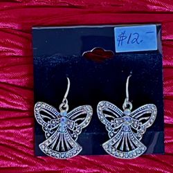 Angel 👼 Silver Earrings 