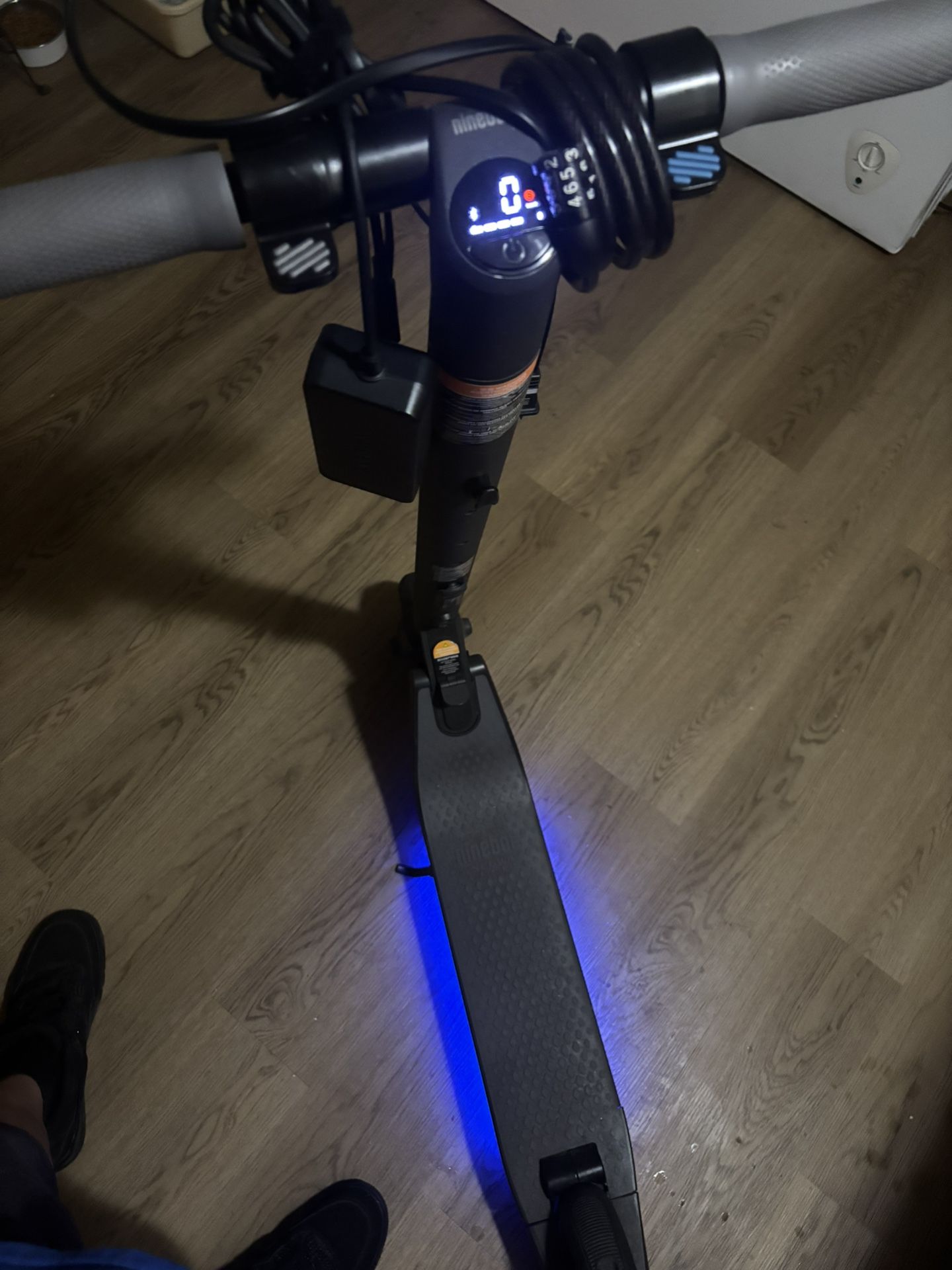 Electric Scooter With Charger Ready To Ride