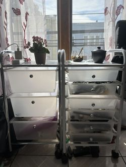 2 Classical Storage Cart GREAT CONDITION