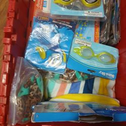 Swimwear / Pool Accessories,  Goggles, Towels, Bathing Suits, Inflatables
