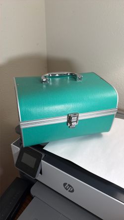 COSMETIC CASE / ALUMINUM TRIMMED