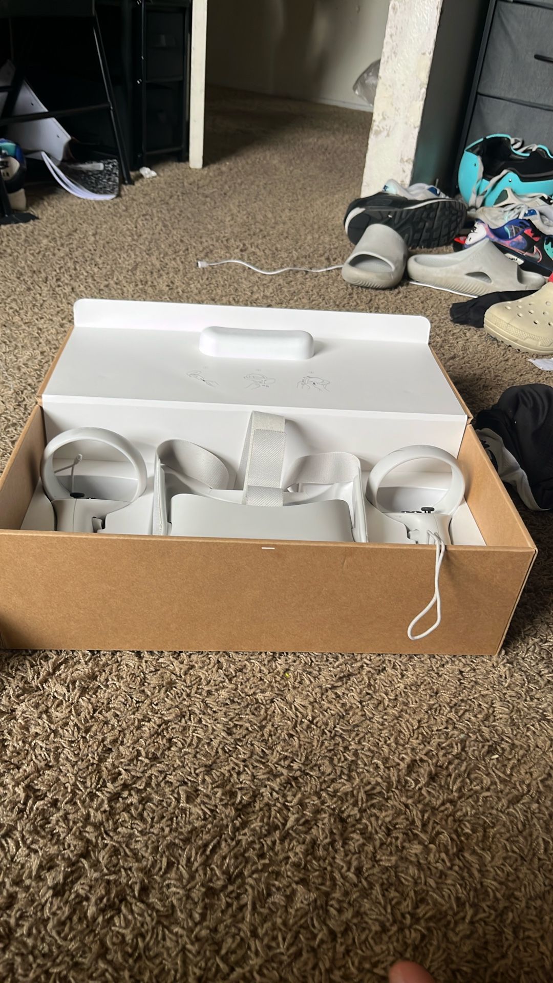 2 Meta Quest Vr Headsets Not Working And Elite Strap For Meta Quest 2