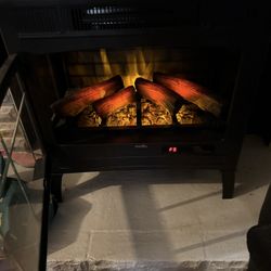 Electric Plug-in Faux Woodburning Stove
