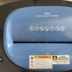Crosscut Shredder 