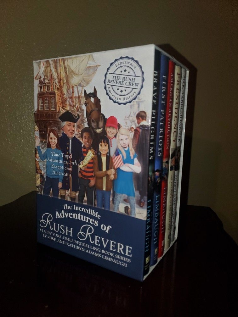 The Incredible Adventures of Rush Revere 5 Book Set