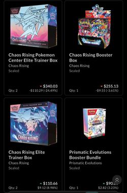 Selling Pokemon Cards