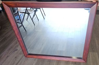 Large Wall or Dresser Mount Mirror