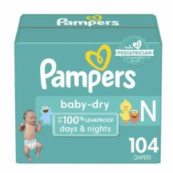 Pampers Baby Dry Diapers - Newborn