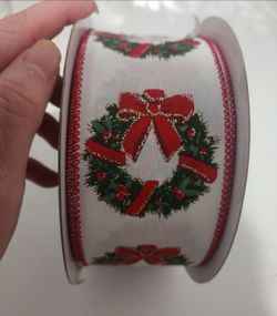 Members Mark Premium Wired 2.5" Ribbon BNWOT