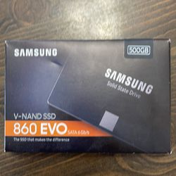 Samsung 500GB 860 EVO SATA 6 Gb/s SSD