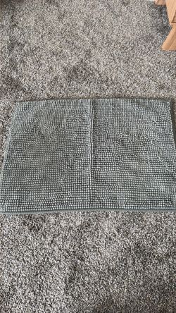 Grey Bathroom Mat
