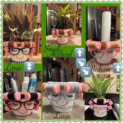 Lady Plants (real & artificial)