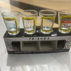 “Friends” Set of shot glasses