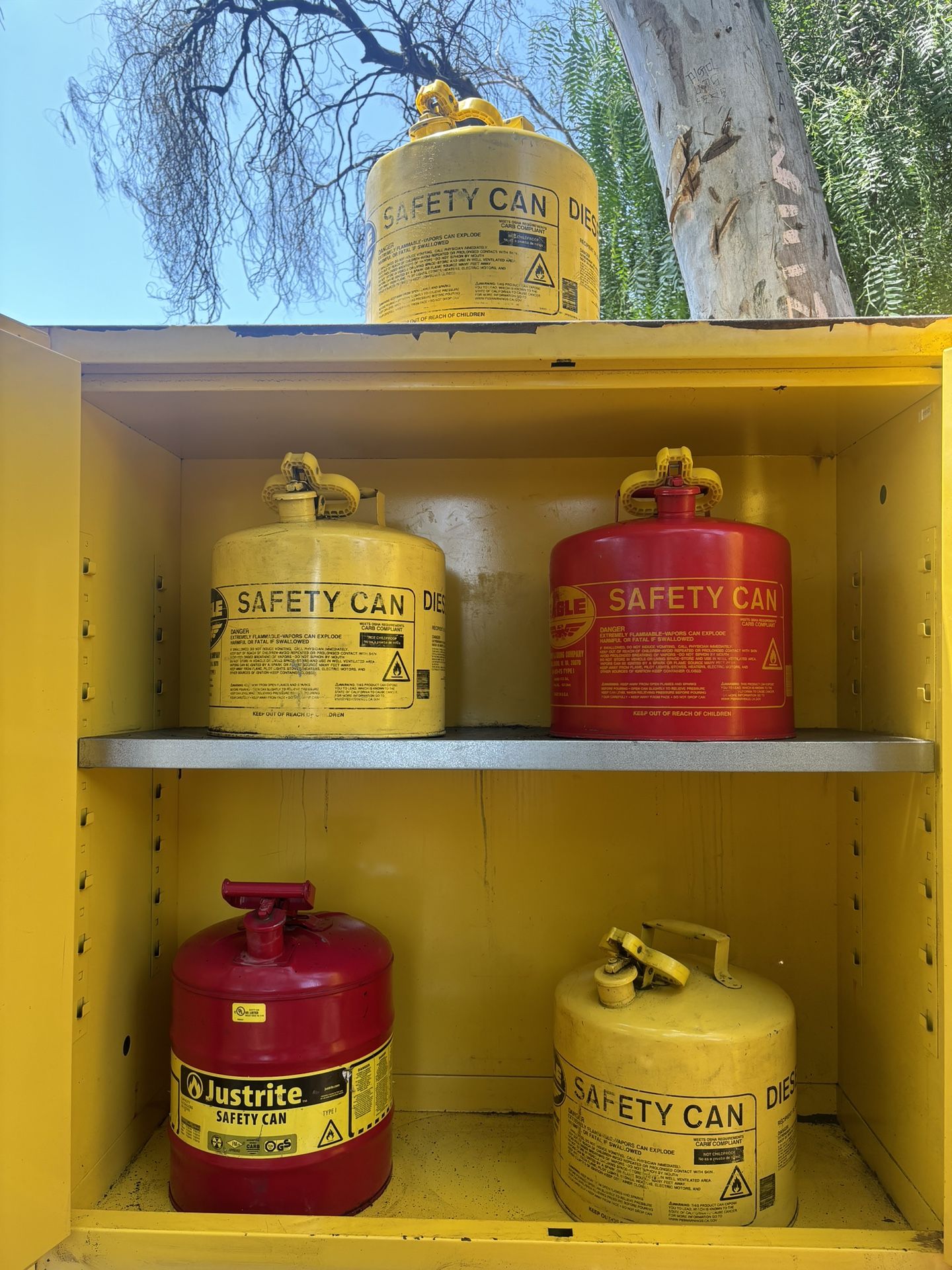 “Eagle” Flammable Liquid Storage Cabinet ( 30 Gallon Capacity | Model 1932X )