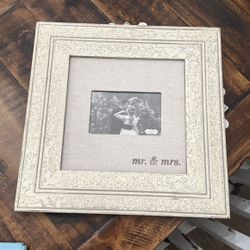 Picture frame Wedding Distressed Vintage 15 X 15