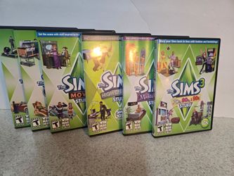SIMS 3 PC GAMES 6 PK